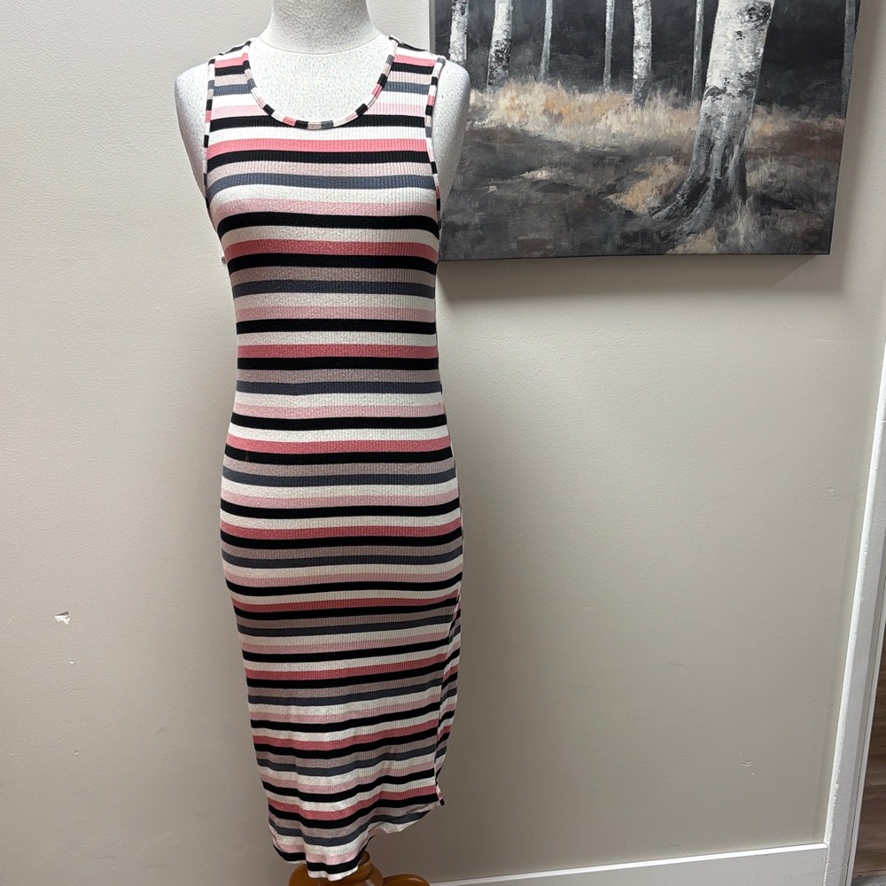 Rue21 Multicolor Striped Midi Dress